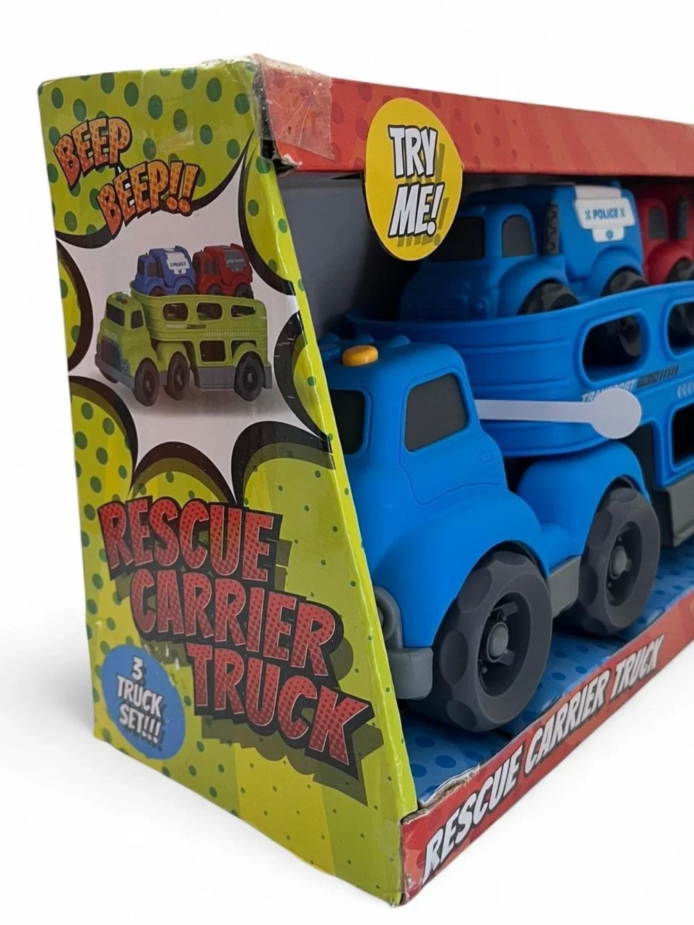 Mini Explorers 3 Piece Toy Truck Set Toddler Boy Pretend Play Brand New in Box